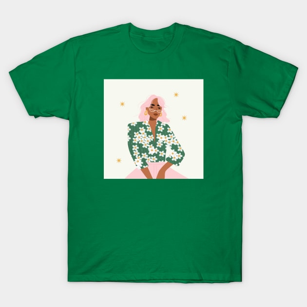 Strike a Pose T-Shirt by Charly Clements